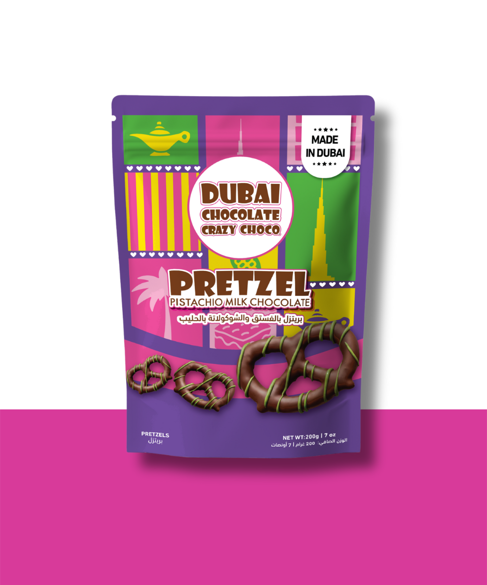 Milk Chocolate Pistacho Pretzel